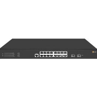 Gigabit Switch Rack, 16x PoE, max. 30W pro Port, internes Netzteil max. 250W