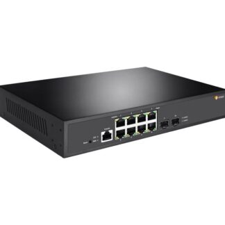 Gigabit Switch Rack, 8x PoE, max. 30W pro Port, internes Netzteil max. 150W